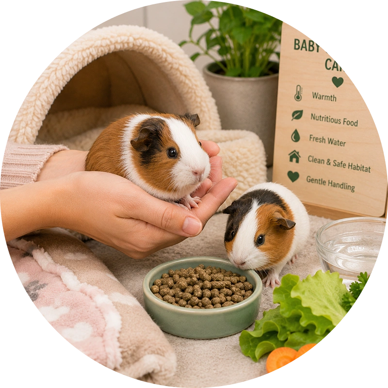 Baby Guinea Pig Care